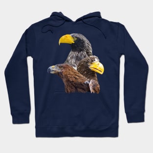 Eagle and eagle Hoodie